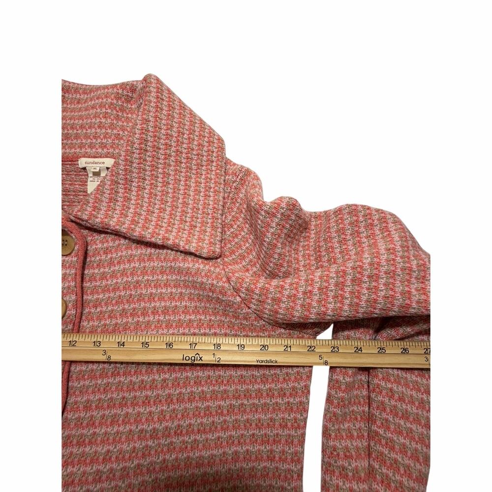 Sundance 100% Lambswool Sweater Coat XL English Country Equestrian Western Boho - Picture 7 of 10